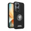 Vaku ® Vivo Y100A 5G Regal Shield Metal Lion Engraved Leather Protective Back Cover