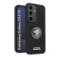 Vaku ® Samsung Galaxy S24 FE Regal Shield Metal Lion Engraved Leather Protective Back Cover
