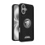 Vaku ® Apple iPhone 16 Regal Shield Metal Lion Engraved Leather Protective Back Cover