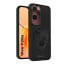 Vaku ® Vivo Y28s 5G Lion Embossed Luxury Designer Leather Protective Back Cover