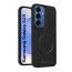 Vaku ® Samsung Galaxy S25 Maxtron Leather Stitched Magnetic Magsafe Non-Slip Grip Shockproof Back Cover