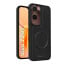Vaku ® Vivo Y28s 5G Maxtron Leather Stitched Magnetic Magsafe Non-Slip Grip Shockproof Back Cover