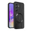 Vaku ® Samsung Galaxy A34 5G Diamond Plume Pattern Magnetic Magsafe Matte Soft-Touch Texture Back Cover