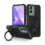Vaku ® Vivo Y17s Astor Military Grade Armor Protective Case with Ring Bracket Kickstand Back cover