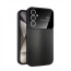 Vaku ® Samsung Galaxy S23 FE Polarized Large Window Glass Camera Protector Dual Layer Shockproof Back Cover
