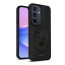 Vaku ® Samsung Galaxy A15 5G Lion Embossed Luxury Designer Leather Protective Back Cover Case