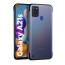 VAKU ® Samsung Galaxy A21s Frameless Semi Transparent Back Cover
