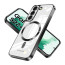 Vaku ® Samsung Galaxy S22 Plus Luxury Electroplated Magnetic Magsafe Camera Protection TPU Back Cover Case