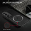 Vaku ® Samsung Galaxy S23 FE Astrid Luxury PU Leather Electroplated Magnetic Magsafe Shockproof Bumper Protective Back Cover