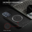 Vaku ® Vivo V23 5G Astrid Luxury PU Leather Electroplated Magnetic Magsafe Shockproof Bumper Protective Back Cover