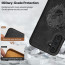Vaku ® Samsung Galaxy S23 FE Lion Embossed Luxury Designer Leather Protective Back Cover Case