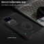 Vaku ® Vivo V30 5G Lion Embossed Luxury Designer Leather Protective Back Cover Case