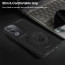 Vaku ®  Oppo A3 Pro 5G Lion Embossed Luxury Designer Leather Protective Back Cover Case