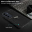 Vaku Luxos ® Samsung Galaxy A35 5G Nyxen Premium Leather Stitched Soft Shockproof Protective Back Cover