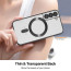 Vaku ® Samsung Galaxy S22 Plus Luxury Electroplated Magnetic Magsafe Camera Protection TPU Back Cover Case
