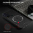 Vaku ® Vivo Y30 Astrid Luxury PU Leather Electroplated Magnetic Magsafe Shockproof Bumper Protective Back Cover