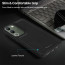 Vaku ® Vivo Y200 5G Luxe Premium Leather Stitched Non-Slip Grip Protective Back Cover