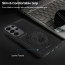 Vaku ® Samsung Galaxy S24 Ultra Lion Embossed Luxury Designer Leather Protective Back Cover