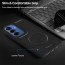 Vaku ® Samsung Galaxy S25 Maxtron Leather Stitched Magnetic Magsafe Non-Slip Grip Shockproof Back Cover
