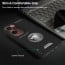 Vaku ® Vivo Y18 Regal Shield Metal Lion Engraved Leather Protective Back Cover