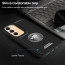 Vaku ® Vivo Y200e 5G Regal Shield Metal Lion Engraved Leather Protective Back Cover