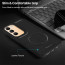 Vaku ® Vivo Y200e 5G Maxtron Leather Stitched Magnetic Magsafe Non-Slip Grip Shockproof Back Cover