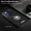 Vaku ® Vivo T3 5G Regal Shield Metal Lion Engraved Leather Protective Back Cover