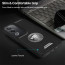 Vaku ® Oppo A3 Pro 5G Regal Shield Metal Lion Engraved Leather Protective Back Cover