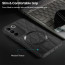 Vaku ® Vivo V27 5G Diamond Plume Pattern Magnetic Magsafe Matte Soft-Touch Texture Back Cover