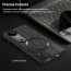 Vaku ® Vivo V40 5G Diamond Plume Pattern Magnetic Magsafe Matte Soft-Touch Texture Back Cover