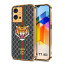 Vaku ® Vivo T1 5G Lynx Designer Leather Pattern Gold Electroplated Soft TPU Back Cover Case