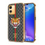 Vaku ® Vivo T1x Lynx Designer Leather Pattern Gold Electroplated Soft TPU Back Cover Case