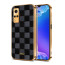 Vaku ® Vivo Y53s Cheron Leather Electroplated Soft TPU Back Cover
