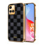 Vaku ® Vivo Y33s Cheron Leather Electroplated Soft TPU Back Cover