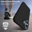 eller santé ® Apple iPhone 16 Plus Liquid Silicone Slim Protective Shockproof Phone Back Cover with Anti-Scratch Microfiber Lining