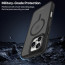 Vaku Luxos ® Apple iPhone 16 Pro Elemento MagPro Drop Protection Shockproof Certified Mag-Safe Guard Corner Frosted Back Cover