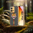 Vaku ® Vivo V25 5G Lynx Designer Leather Pattern Gold Electroplated Soft TPU Back Cover Case