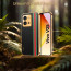 Vaku ® Vivo V25 5G Felix Line Leather Stitched Gold Electroplated Soft TPU Back Cover Case