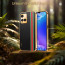 Vaku ® Vivo Y21T Felix Line Leather Stitched Gold Electroplated Soft TPU Back Cover Case