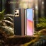 Vaku ® Vivo Y21e Felix Line Leather Stitched Gold Electroplated Soft TPU Back Cover Case