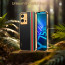 Vaku ® Vivo Y75 5G Felix Line Leather Stitched Gold Electroplated Soft TPU Back Cover Case