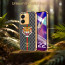 Vaku ® Vivo Y22 Lynx Designer Leather Pattern Gold Electroplated Soft TPU Back Cover Case