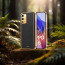 Vaku ® Oppo A55 Luxemberg Leather Stitched Gold Electroplated Soft TPU Back Cover