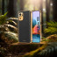 Vaku ® Redmi Note 10S Luxemberg Series Leather Stitched Gold Electroplated Soft TPU Back Cover