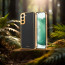 Vaku ® Samsung Galaxy S22 Plus Luxemberg Series Leather Stitched Gold Electroplated Soft TPU Back Cover