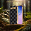Vaku ® Samsung Galaxy S10 Cheron Series Leather Stitched Gold Electroplated Soft TPU Back Cover