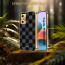 Vaku ® Redmi Note 10 Pro Cheron Leather Electroplated Soft TPU Back Cover