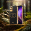 Vaku ® Vivo V21 5G Skylar Leather Finish Gold Electroplated Soft TPU Back Cover