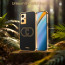 Vaku ® Oppo K10 4G Skylar Leather Pattern Gold Electroplated Soft TPU Back Cover