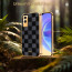 Vaku ® Vivo V21e 5G Cheron Leather Electroplated Soft TPU Back Cover